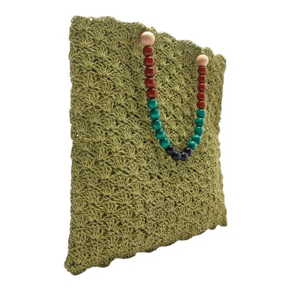 WOVEN PAPER TOTE BAG - Picture 7 of 12